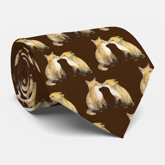 Cravate Little Vixens (Roulé)