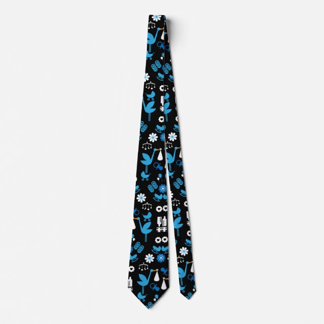 Cravate Livraison Twin Boy Stalk Blue (Devant)