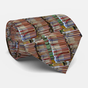 Cravate Livres Bibliothèque École Enseignant Necktie