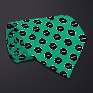 Cravate Logo couleur personnalisé (logo Carré ou rond)
