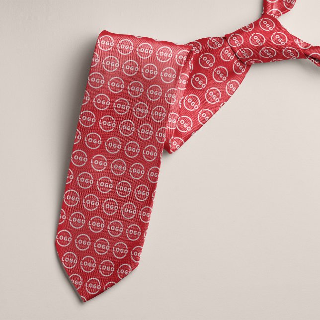 Cravate Logo de l'entreprise sur mesure Promotionnels Busi (Créateur téléchargé)
