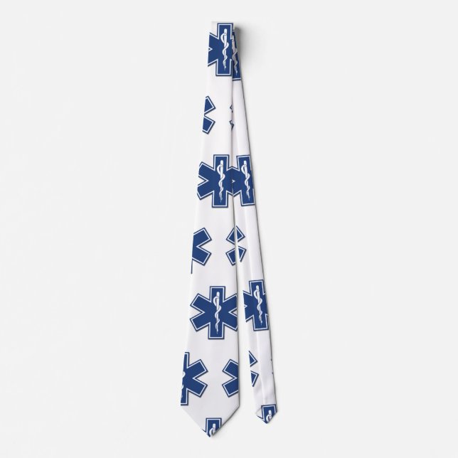 Cravate Logo EMS d'urgence (Devant)