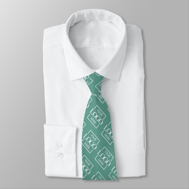 Cravate Logo personnalisé sur mesure pour entreprise moder (Attaché)