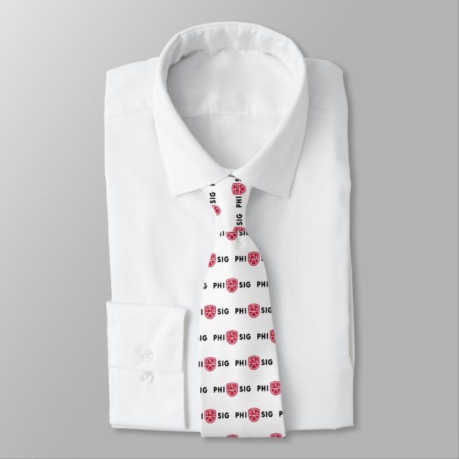 Cravate Logo Phi Sigma Kappa (Attaché)
