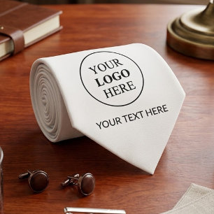 Cravate Logo Promotionnel Personnalisé – Aucune Commande M