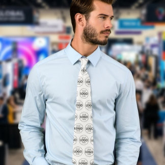 Cravate Logo Upload Custom Business Neck Tie