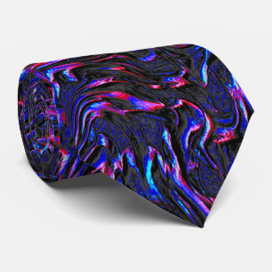 Cravate Looking like blue and pink texturel of wall