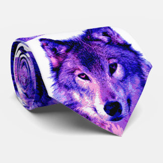 Cravate Loup