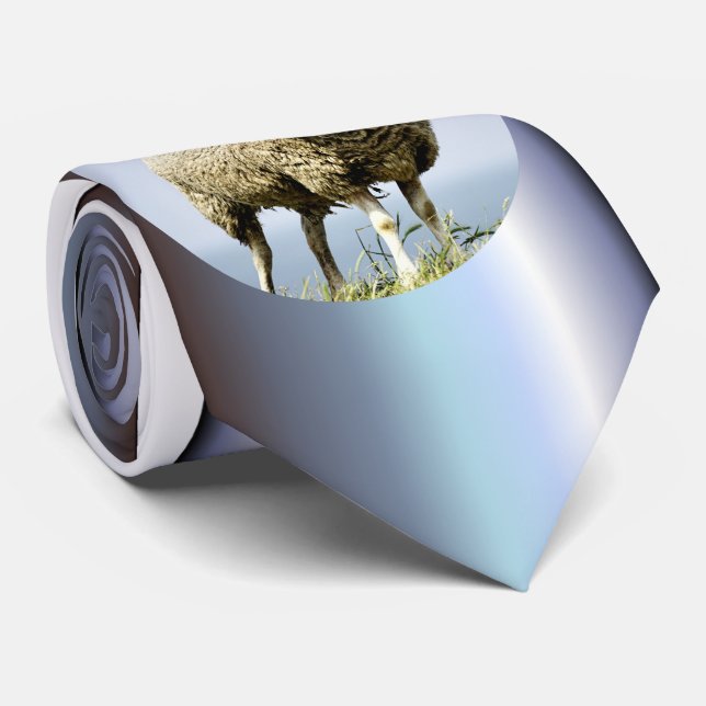 Cravate Loup en vêtements de mouton (Roulé)