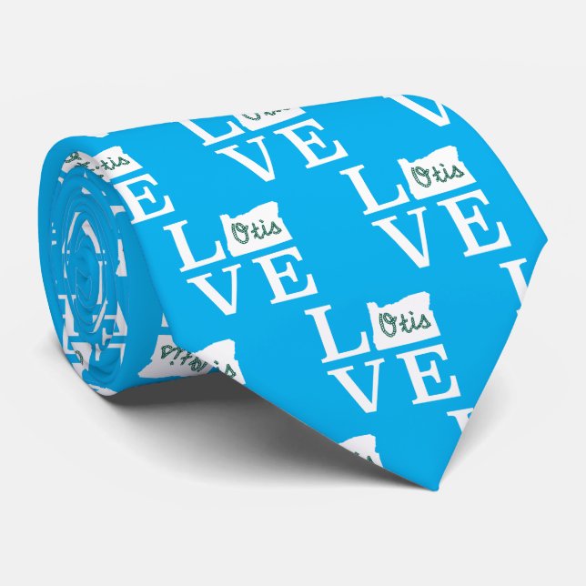 Cravate LOVE Otis Rope Blanc (Roulé)