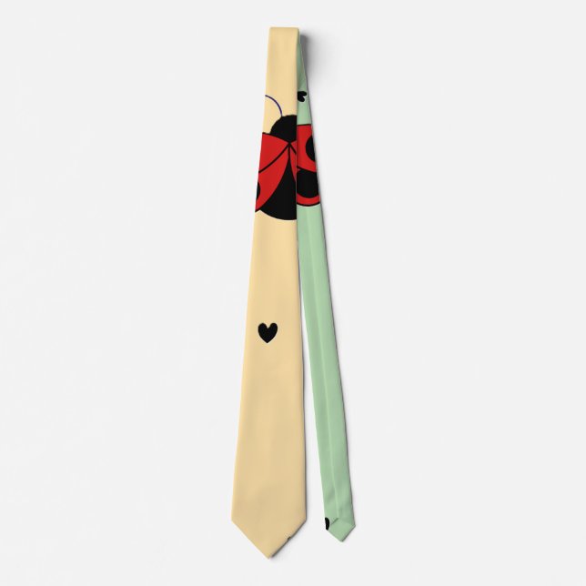 Cravate lovlee bug bicolore (Devant)