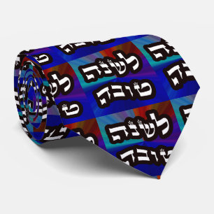 Cravate L'Shana Tovah… (Nouvelle année juive heureuse)