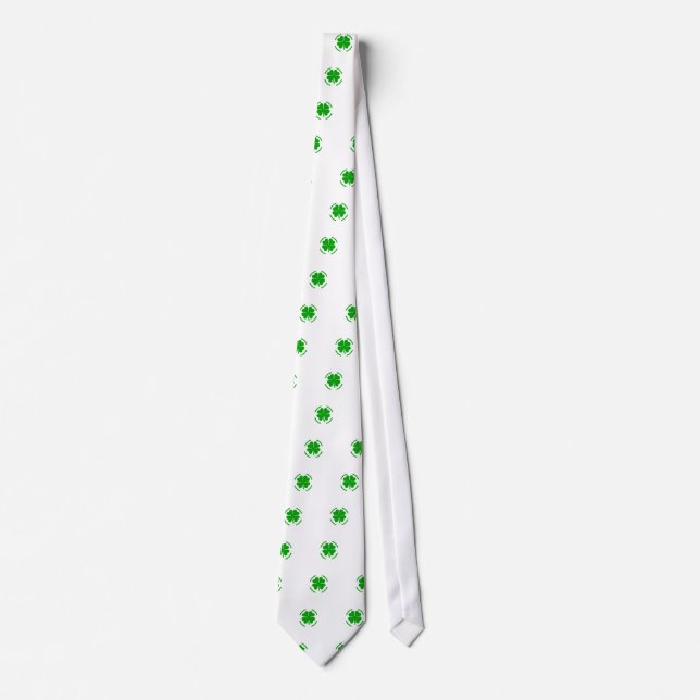 Cravate Lucky Charm St. Patrick cadeau de jour (Devant)