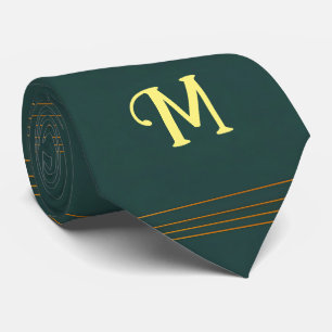 Cravate Luxury Linen Popular Green Gold Texture Collection