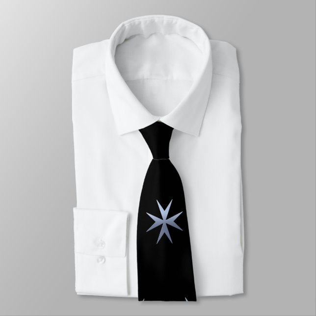 Cravate Luxury Maltese Cross Neck Tie (Attaché)