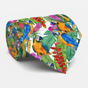 Cravate Macaw Neck Blanc