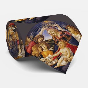 Cravate Madonna du Magnificat par Botticelli