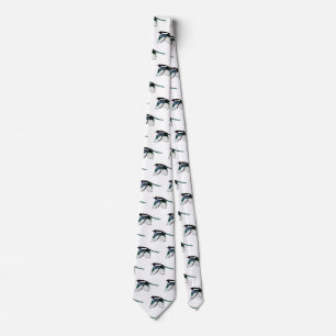 Cravate Magpie, Oiseau, Nature, Faune, Aquarelle