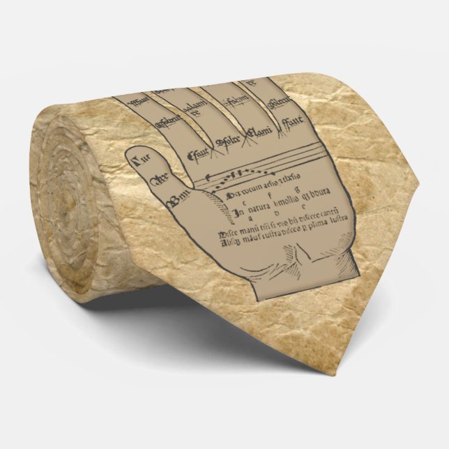 Cravate Main attachée de Guidonian, théorie médiévale de (Roulé)