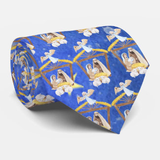 Cravate Manger Bébé Jésus de Noël Fête