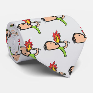 Cravate Mangeur de feu