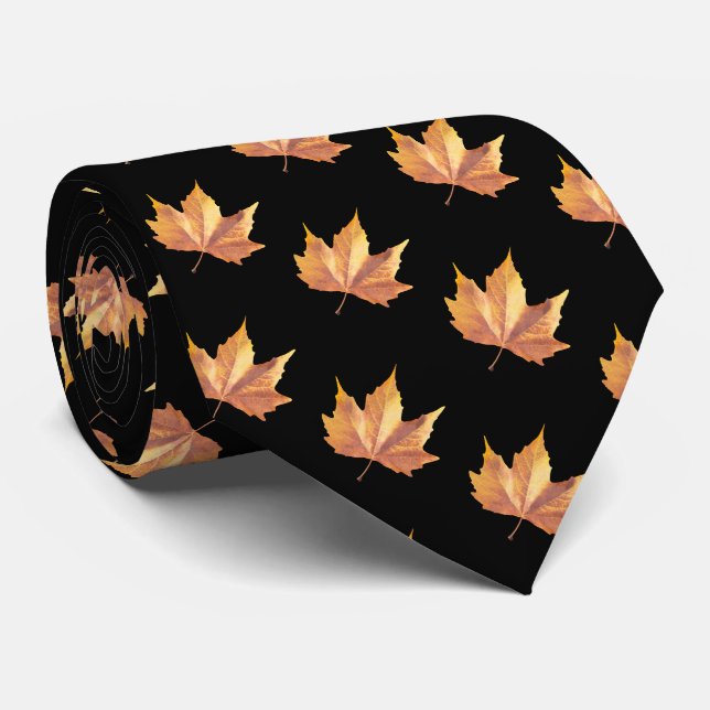 Cravate Maple autumn (Roulé)