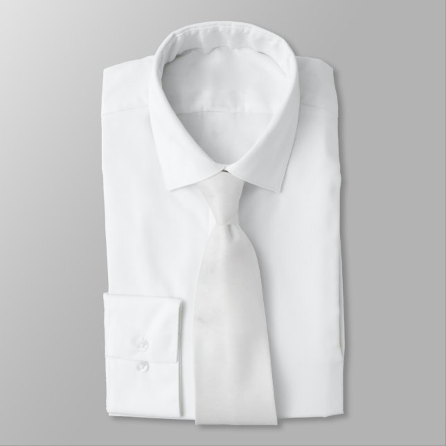 Cravate Marbre blanc  (Attaché)