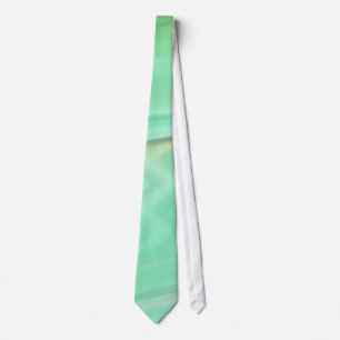 Cravate Marbre Vert Menthe – Motif Abstrait Élégant