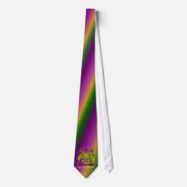 Cravate Mardi-Gras-Mask-The-Queen-V-4 (Devant)
