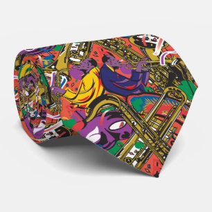 Cravate Mardis Gras la Nouvelle-Orléans