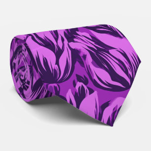 Cravate Mariage Bohème Floral Tulipe Romantique