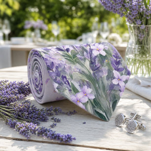 Cravate Mariage de Jardin de Fête de Fleur de Lilas Lavand