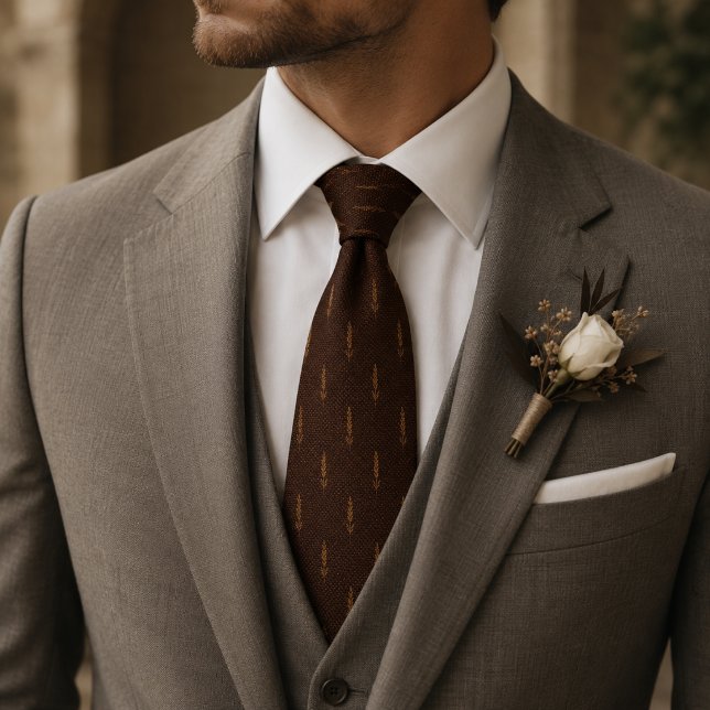Cravate Mariage de luxe en grange rustique au blé doré  (Créateur téléchargé)