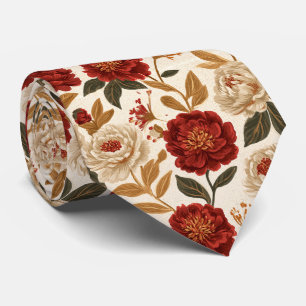 Cravate Mariage d'été Oncle Floral Tulipe