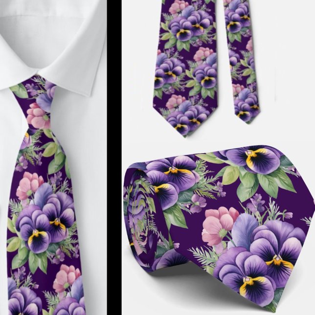 Cravate Mariage & Événements | Nœud Papillon Formal Violet (Créateur téléchargé)