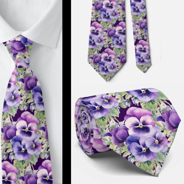 Cravate Mariage & Événements | Nœud Papillon Formal Violet (Créateur téléchargé)