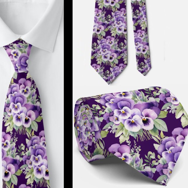 Cravate Mariage & Événements | Nœud Papillon Formal Violet (Créateur téléchargé)