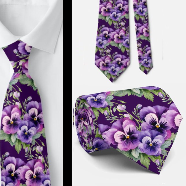 Cravate Mariage & Événements | Nœud Papillon Formal Violet (Créateur téléchargé)