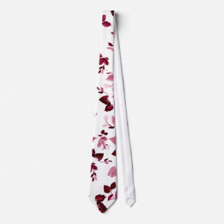 Cravate Mariage floral de Bourgogne Necktie