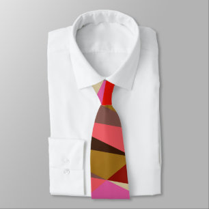 Cravate Mariage géométrique Art déco moderne et élégant