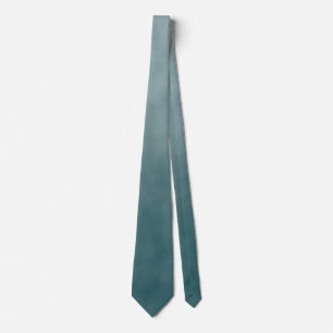 Cravate Mariage monochrome ombré bleu sarcelle poussiéreux