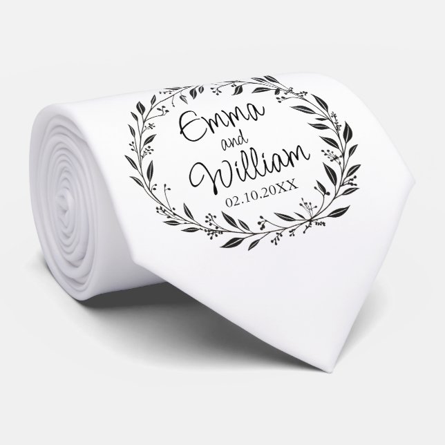 Cravate Marié élégant (Roulé)