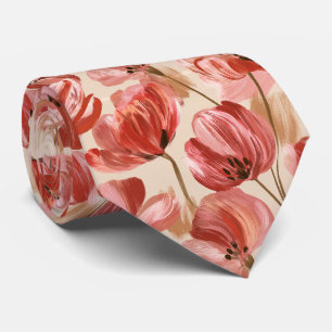 Cravate Mariée Fleur de Tulipe Père Fleurs Mariage