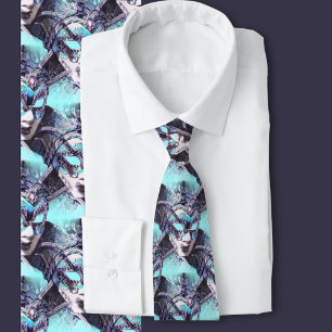 Cravate Mascarade vénitienne