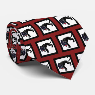 Cravate Mascotte de l'équipe de la Panthère noire sur n'im