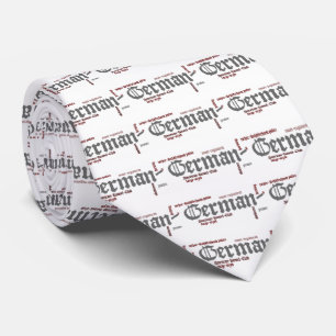 Cravate mashup de berger allemand