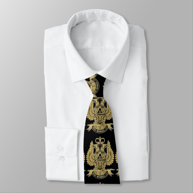 Cravate mason du 33e degré (Attaché)