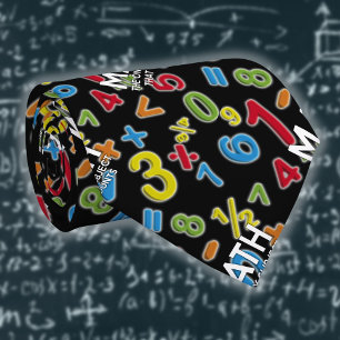 Cravate Math. Le seul sujet qui compte