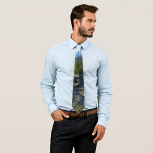 Cravate Matin au sommet du mont Cadillac à Acadia