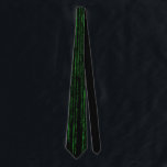 Cravate Matrix<br><div class="desc">Cravate de code de Matrix</div>